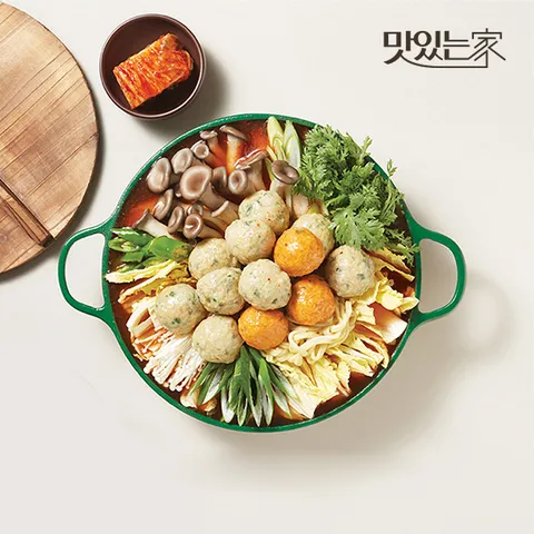 채선당 굴림만두전골 밀키트 790g