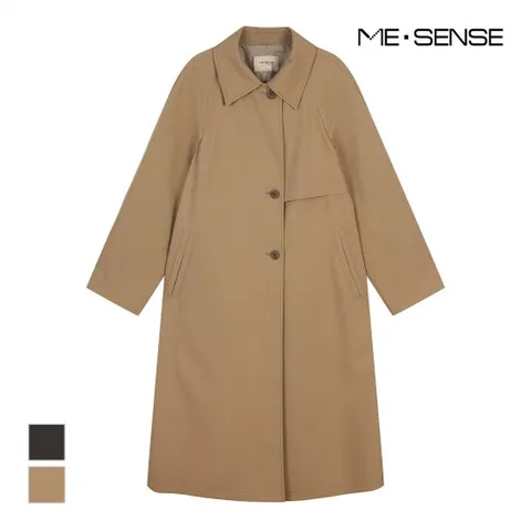 벨트 롱 트렌치코트_MB49BBM101A