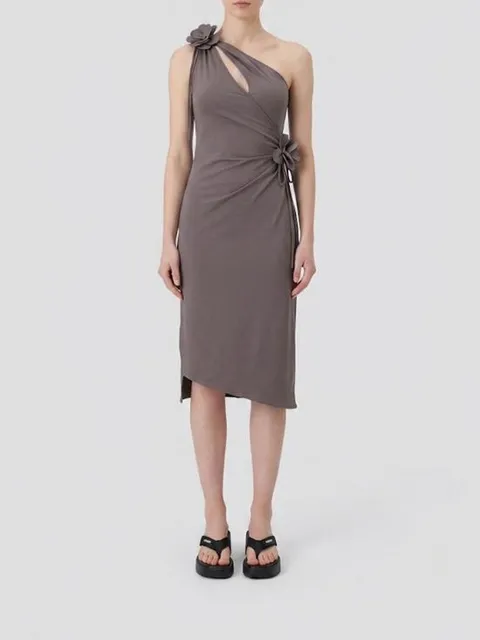 [해외직구] 26SS  롱 원피스 COPR276F5021 BRW Brown