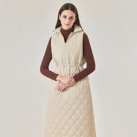 [롯데백화점][포커스]오픈카라스트링패딩원피스 PBINF3W1OP3151