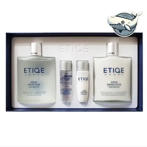 남성 아쿠아 에너지 기초 스킨 로션 수분 보습 남성스킨 남성로션 스킨로션세트