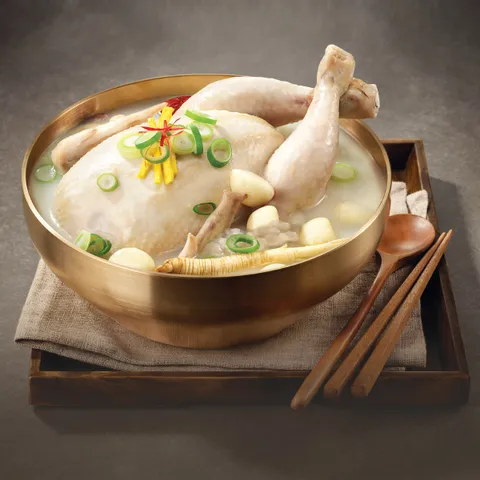 [CJ단독♥]올반 유황먹인 냉장닭 영양삼계탕 900g 8팩