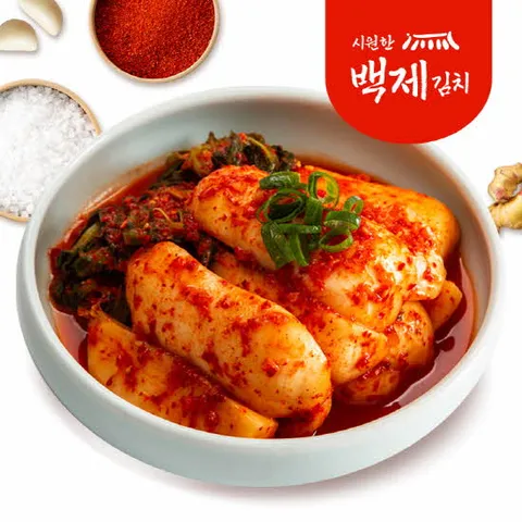 시원한 백제 총각김치 3kg