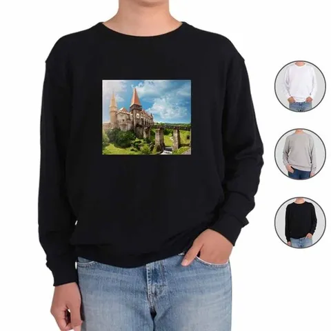 [하프클럽]  기모맨투맨 루마니아 중세 유럽여행