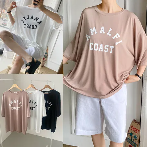 코스트냉장고찰랑티셔츠 507V014S 빅사이즈 여성