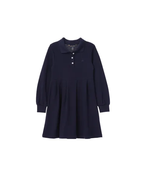 판매종료_[키즈] 코튼 폴로 드레스 (네이비) (BBDZKG2643QDF)