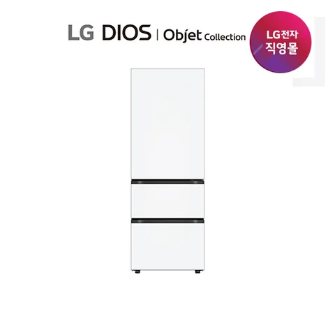 LG 오브제 김치톡톡 1등급 김치냉장고 Fit&Max 324L Z334MQQ151S