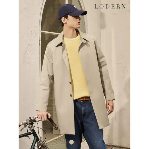 [하프클럽] 남성 싱글 웨더 트렌치코트 1종(HLSSCCV102P)