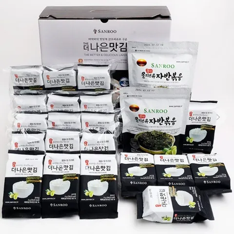 조미김 도시락김 김자반 선물세트 광천김선물세트