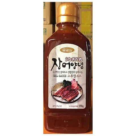 장어 양념 움트리 590g X12개 업소용 액상 소스 업소 장어소스 장어구이소스 장어양념