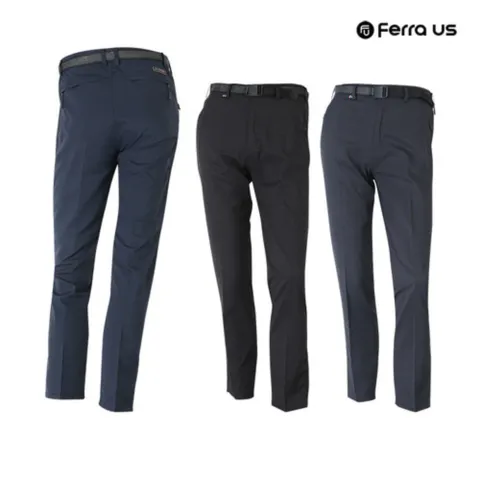 남성 여름 아웃도어 등산 스판 다중 포켓 벨트 바지