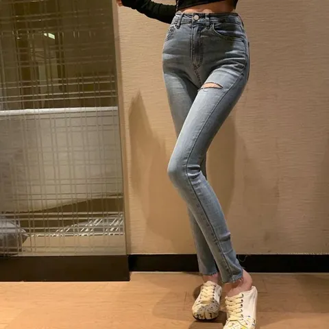 [하프클럽/모노무드] 홀복 여자긴바지 하이웨스트바지 슬림 데일리룩