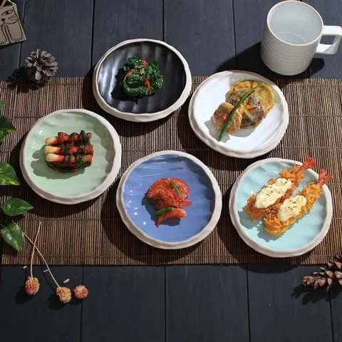 소야도자기 여주 이천 소야 아름 조개접시 그릇 2호 도자기그릇 여주도자기 그릇세트 도자기식기