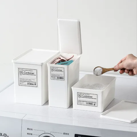 알티피아 화이트 세제소분용기 가루세제통 세제통 가루세제통 소분통