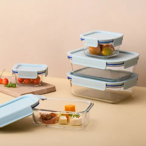 더클리어 유리밀폐용기 직사각/정사각 모음전