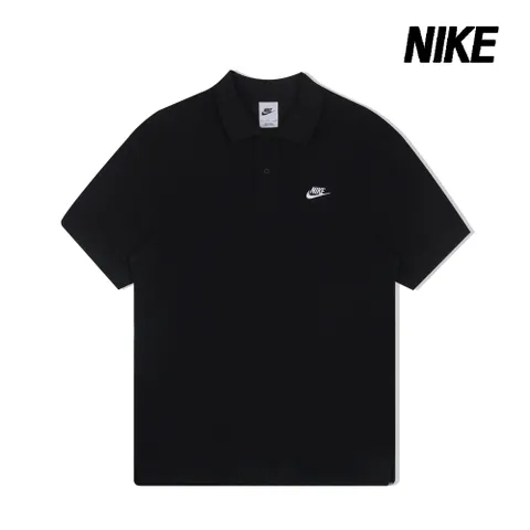 반팔티 클럽 숏슬리브 폴로 티셔츠 남성 블랙 FN3895-010