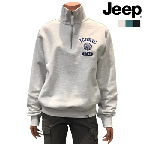 [롯데백화점]공용 반넥지퍼 아노락 맨투맨 JN1TSU815