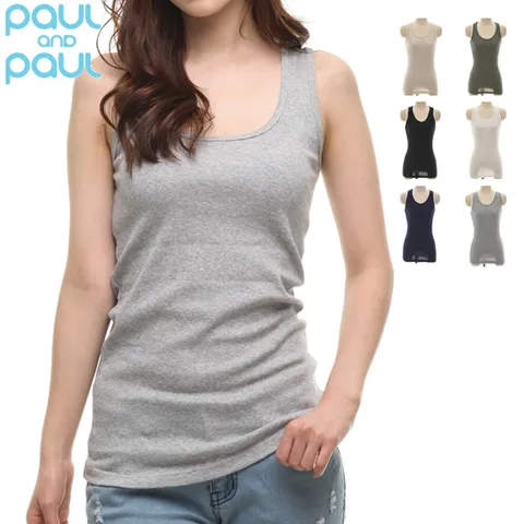 데일리 U넥 골지 나시티 6컬러 (여)