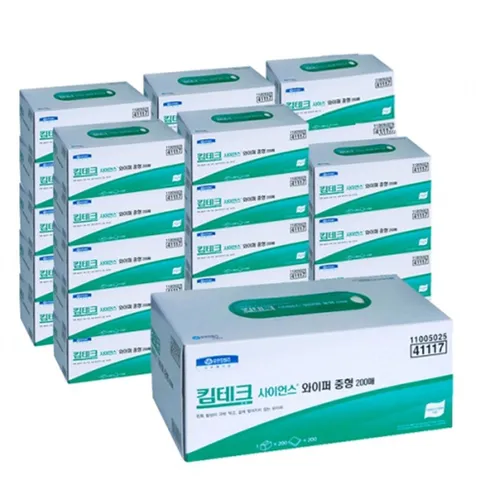 킴테크 와이퍼 중형 200매 30P 실험기구 렌즈 청소 킴테크와이퍼 사이언스와이퍼 와이퍼대량구매