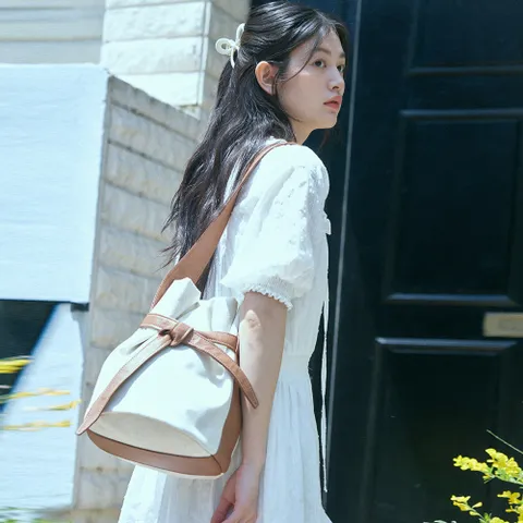 [최초가 169,000원]FORET BAG_CANVAS BROWN