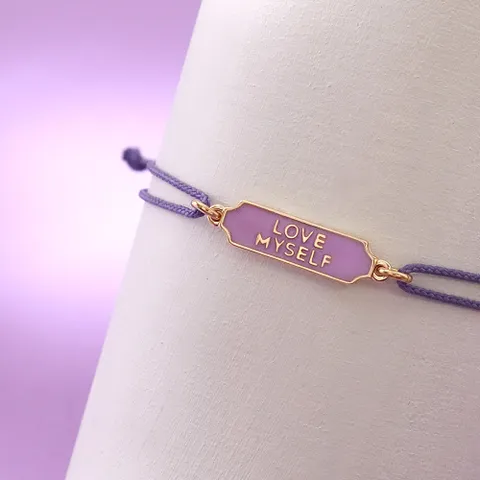 [디바테일][선물포장] 메시지 매듭팔찌