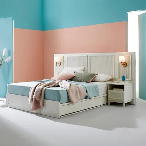 베디스 로체 템바보드 침대프레임 Q