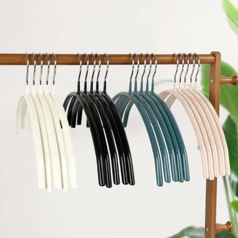 키밍 논슬립 코팅 옷걸이 5P 세트 미끄러운방지 상의 정장옷걸이 상의걸이 코팅