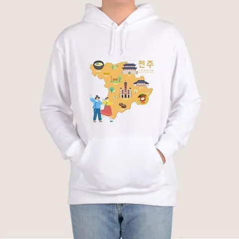 [하프클럽] 후드티 국내여행 전주 커플티 백제