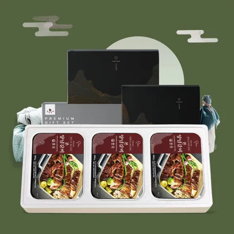 강강술래 프리미엄 본양념갈비 선물세트 3호 (1.5kg)