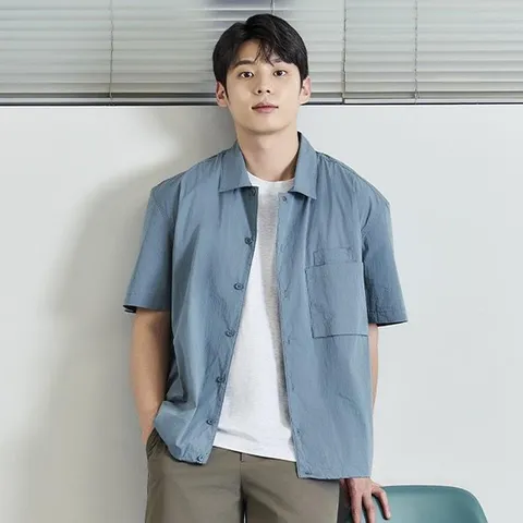 세이브존06 스트링 포켓 반팔 셔츠 CSM319 (50568832)