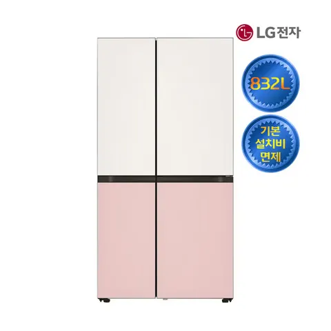LG 디오스 냉장고 렌탈 832L S834BP20