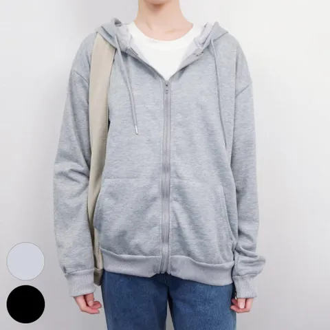 쭈리 트레이닝 후드 집업 310J791S 빅사이즈 여성