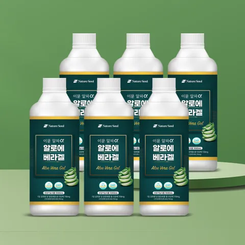 이뮨 알파 알로에베라겔 1L x 6병