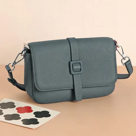 [마리엔코코]가파치 가죽크로스백 토트 가방_19566_KB