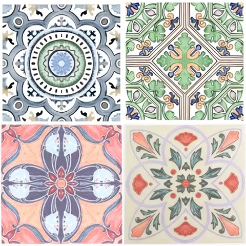 현관 벽 바닥 주방 셀프 인테리어 접착식 붙이는 데코 타일 스티커 시트지