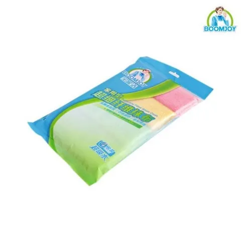 붐조이 3D 리필 (극세사 청소리필패드 4입) 생황용품 마대 밀걸레 대걸레 청소포 물걸레포