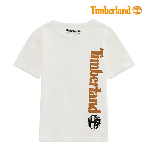 사이드 로고 프린트 라운드 티셔츠(TLSDA05E_100)