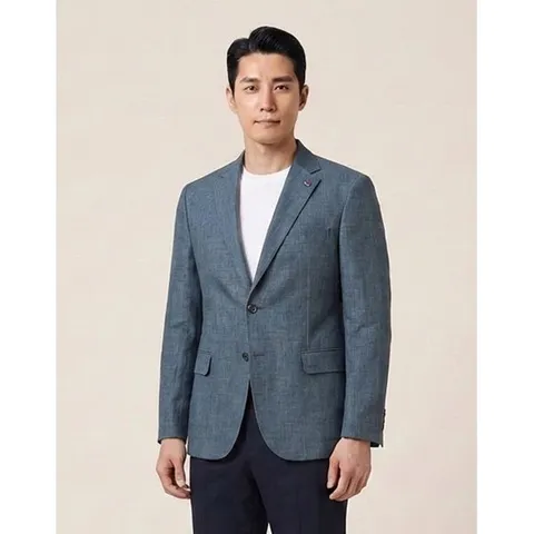 [하프클럽]  린넨 100 자켓_MITFU4M2451