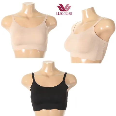 와코루 운동골프시 끈타입 무봉제 여성브라 심리스브라 WBRS011 463694