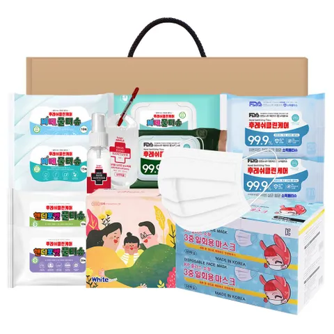 어린이 VIP선물세트 어린이마스크 소형마스크 방역마스크