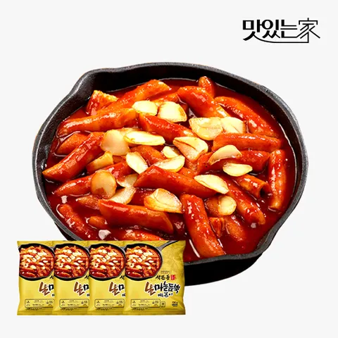 [석관동떡볶이] 마늘듬뿍맛 4팩
