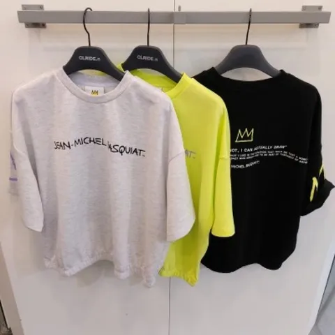 클라이드엔 여성 바스키아 왕관 맨투맨_S FMBTS783F