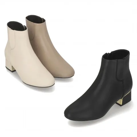 인텐스 여성 베이직 앵클부츠 4cm LCWA00I44V