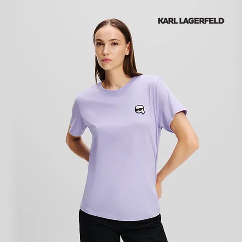 [245W1712] 칼라거펠트 아이코닉 2.0 패치 티셔츠