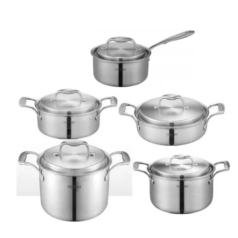 [롯데백화점][풍년]파비움 통5중 5종세트(16깊은편수20낮은양수24깊은양수24전골30곰솥)JU