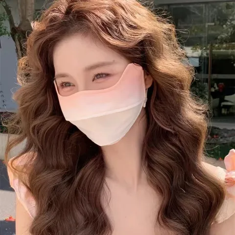 여성 골프 자외선차단 안면 마스크 얼굴 햇빛가리개 마스크