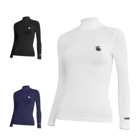 여성 하이넥 냉감 쿨긴팔티셔츠 VETW19 (6639299A)