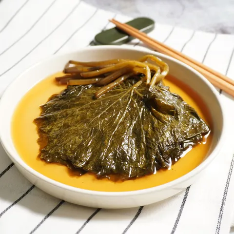 밥도둑 반찬 고추냉이잎 장아찌 1kg