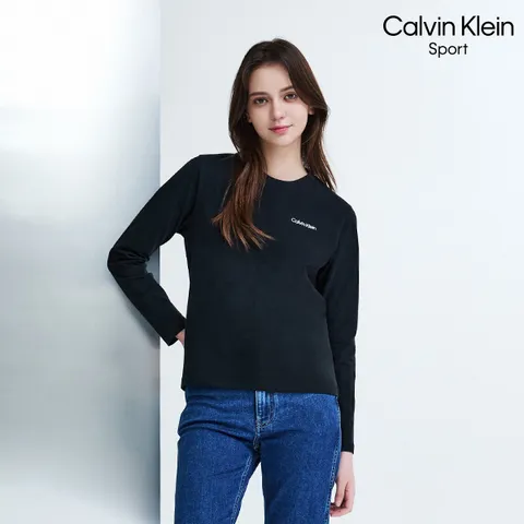 [캘빈클라인 스포츠] 데일리 긴팔티셔츠 여성 3컬러 택1