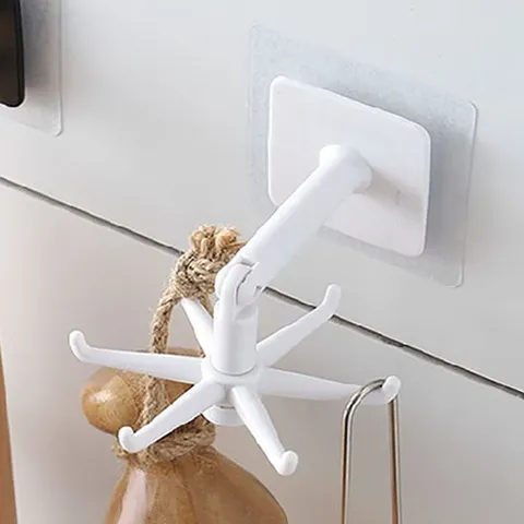 에이치플러스몰 걸이 주방기구걸이 화이트 조리도구 회전 360도 다용도걸이 주방기구걸이